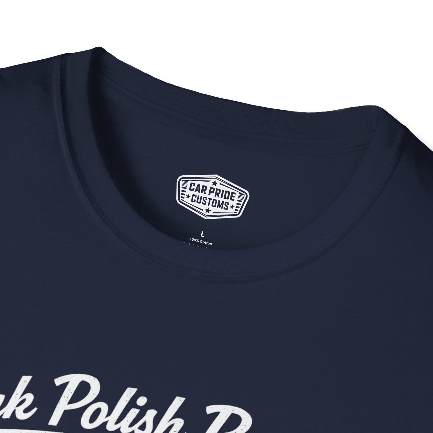 Park Polish Repeat | 1993 Ford Mustang SVT Cobra T-Shirt | Funny Fox Body Car Show Graphic Tee | Mustang Shirt