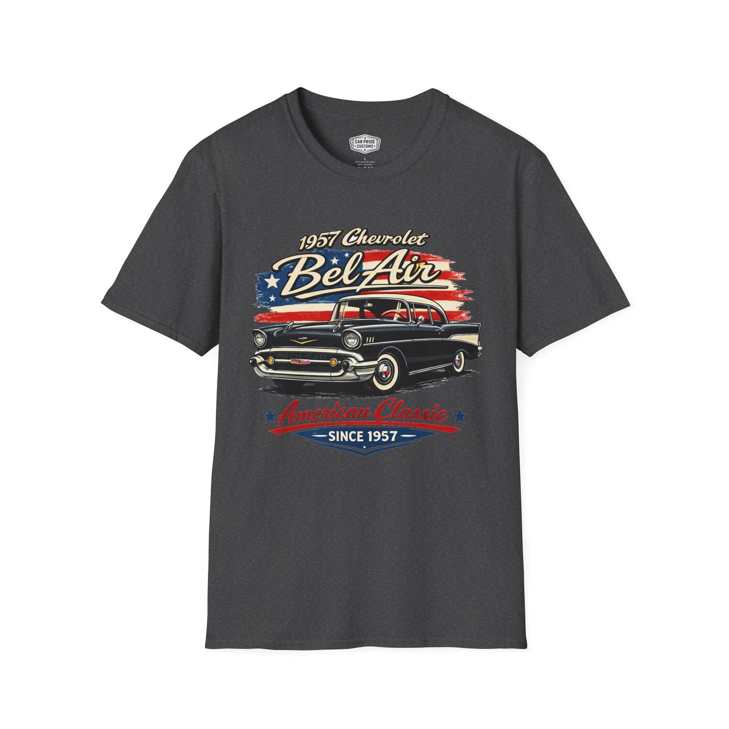 1957 Chevrolet Bel Air Black Pride - Standard Tee