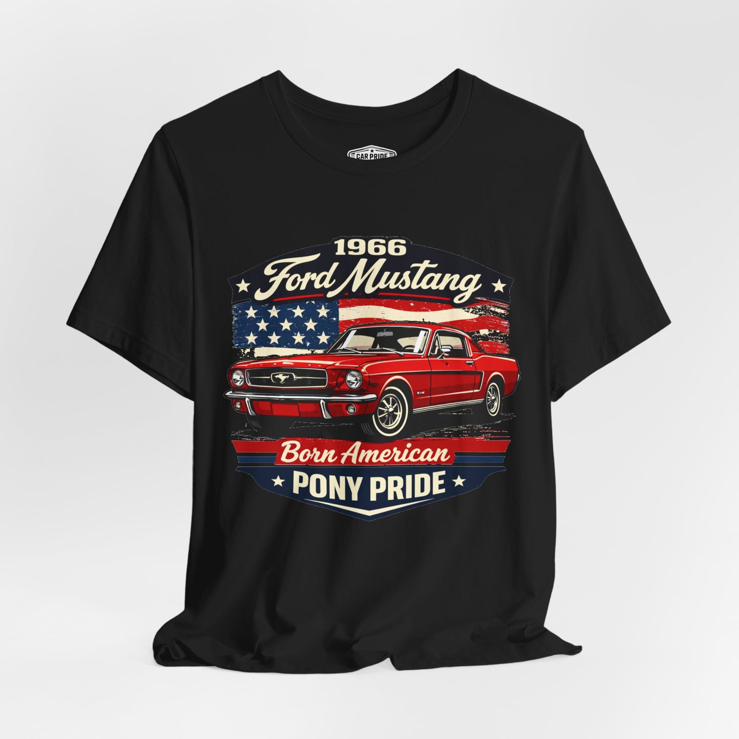 1966 Ford Mustang Red Pride - Premium Tee