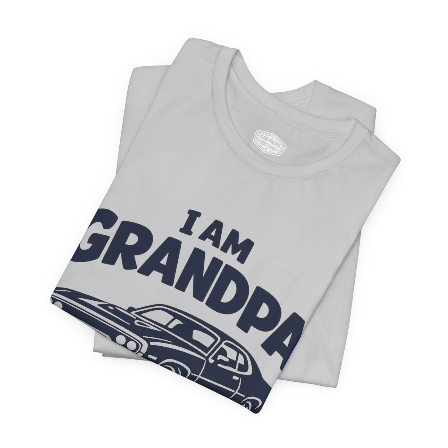 Funny Car T-Shirt | Classic Car Grandpa T-Shirt| Grandpa Car Lover Gift | 1971 Plymouth Road Runner | I am Grandpa