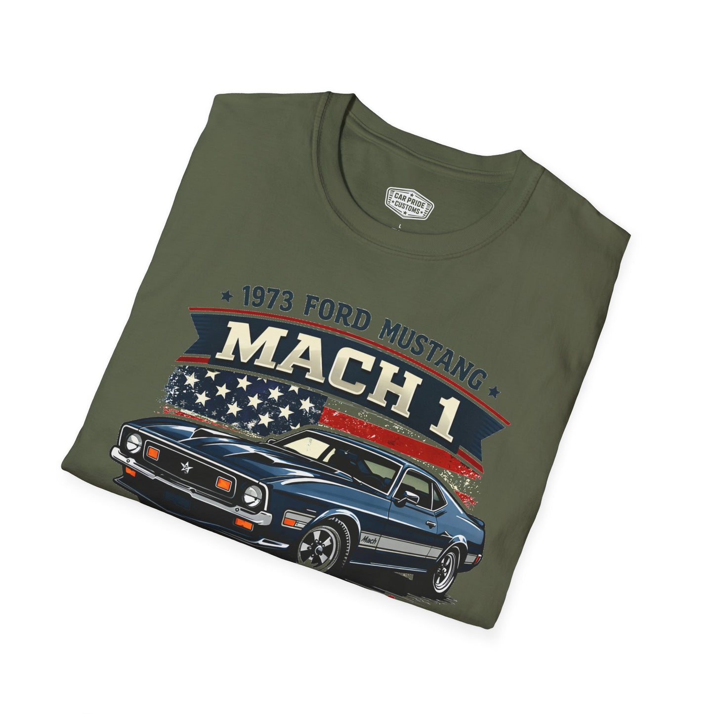 1973 Ford Mustang Mach 1 Pride - Standard Tee