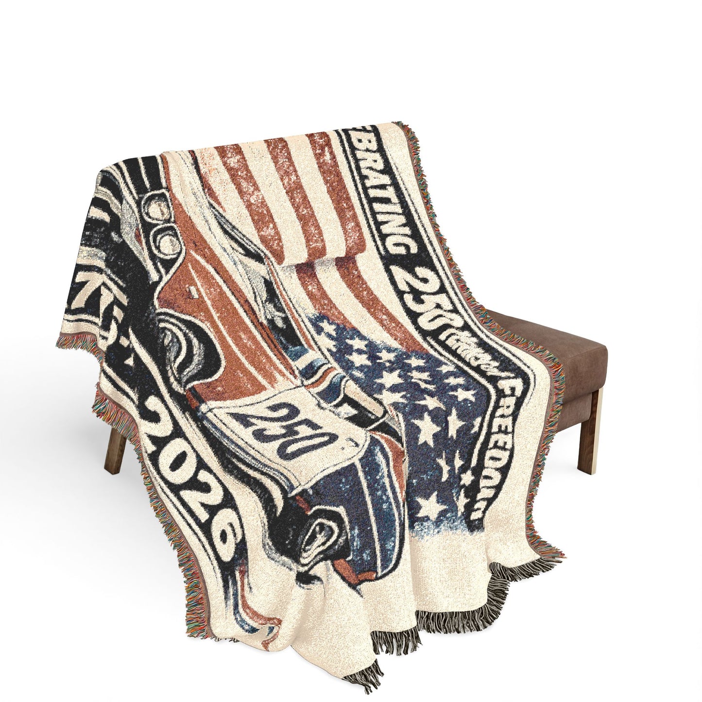 Chevelle Woven Throw Americana Patriotic Blanket | Automotive Home Decor | Collector Gift | Fathers Day Gift | Car Lover Gift