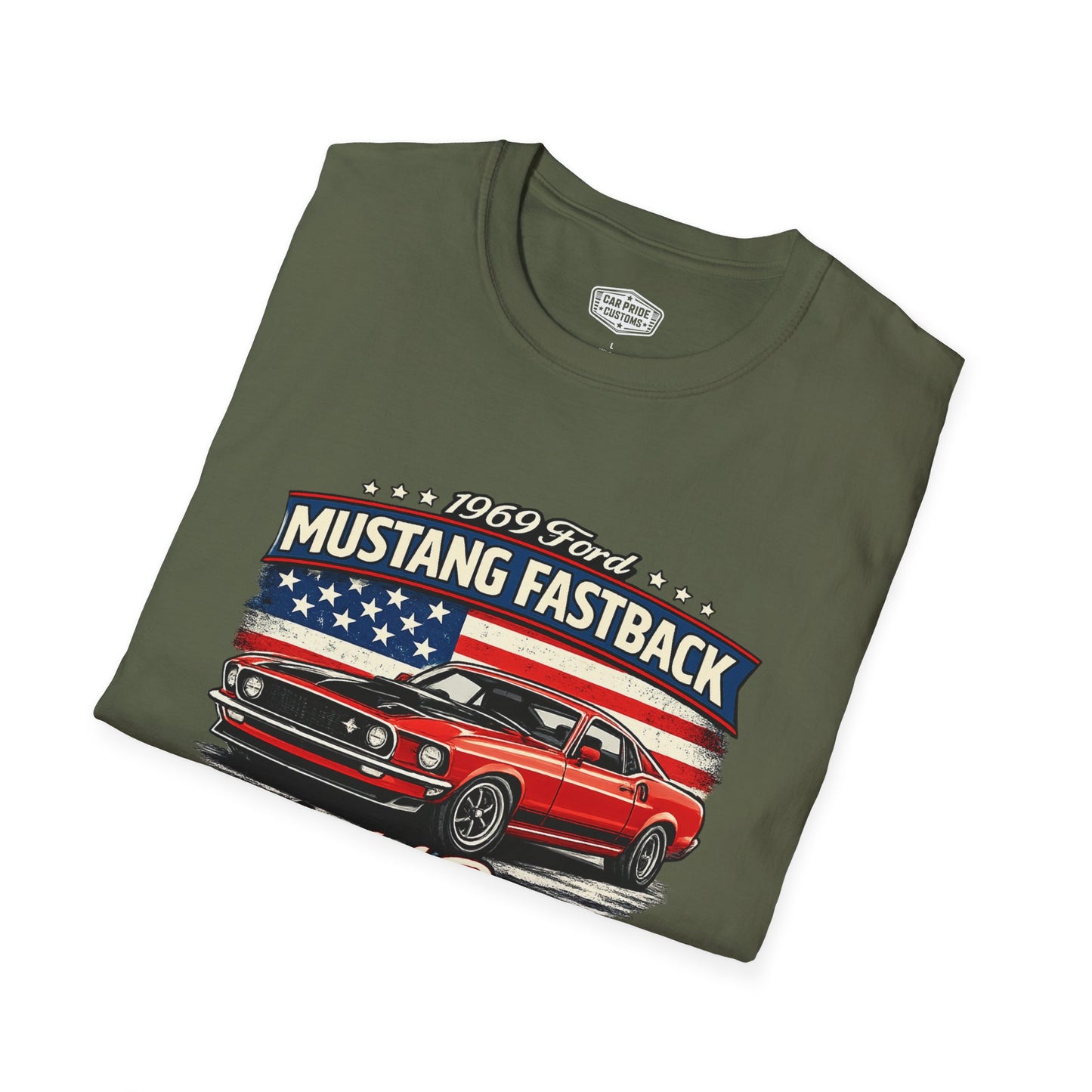 1969 Ford Mustang Fastback Mach 1 Pride - Standard Tee