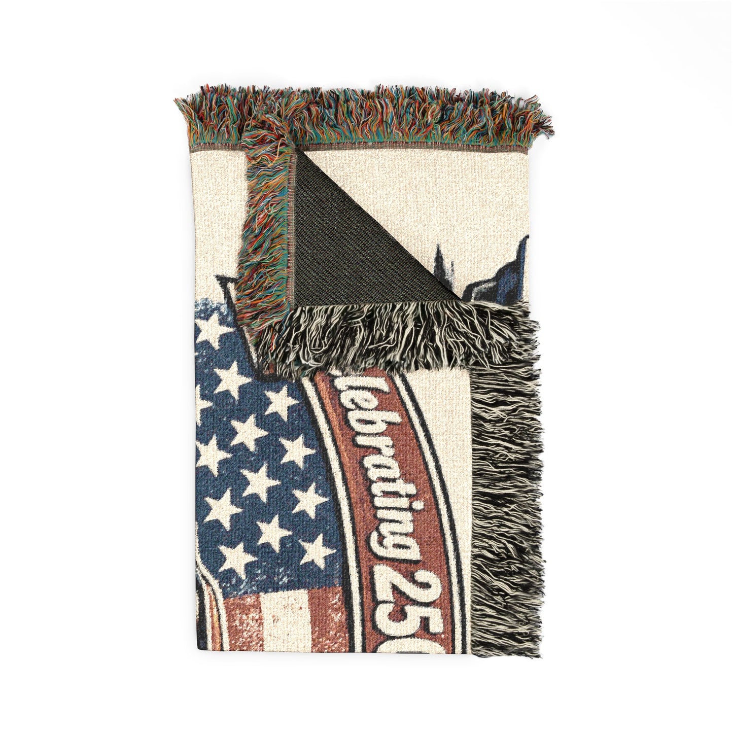 Classic Camaro Woven Throw Americana Patriotic Blanket | Automotive Home Decor | Collector Gift | Fathers Day Gift | Car Lover Gift