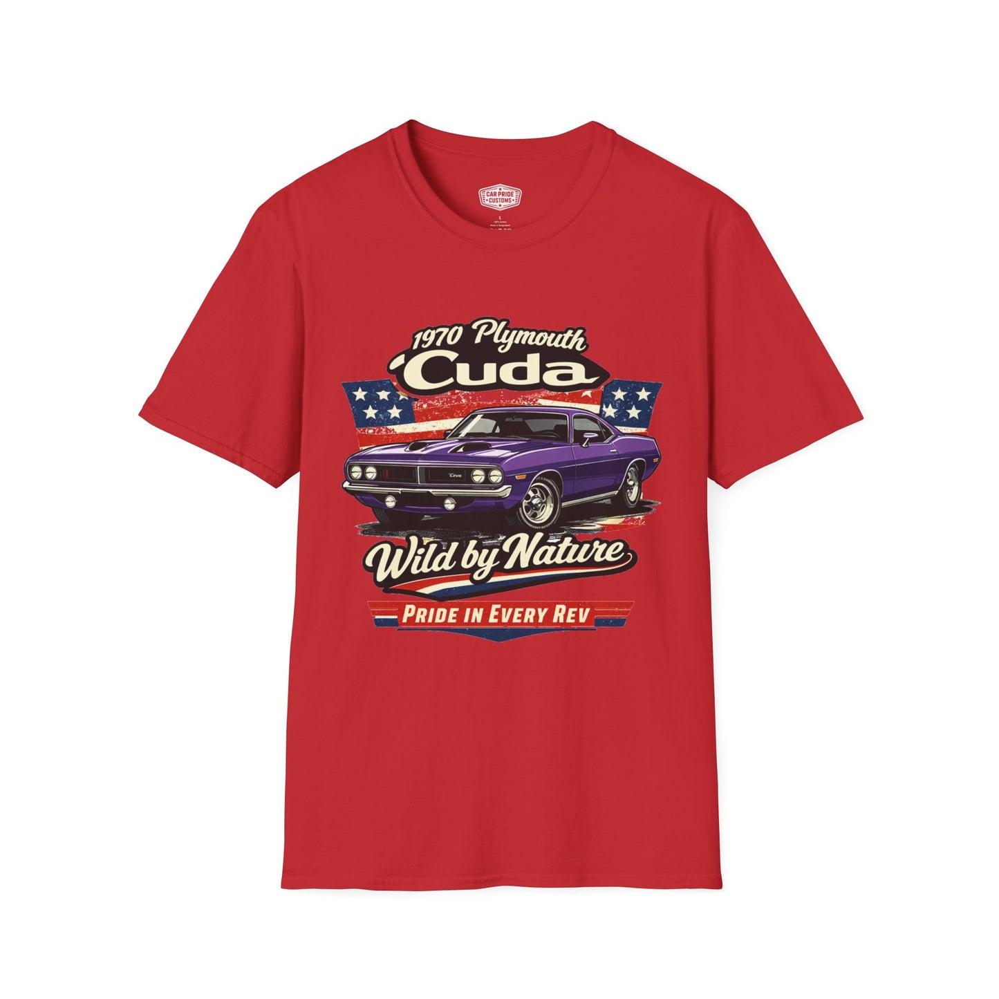 1970 Plymouth Cuda Purple Pride - Standard Tee