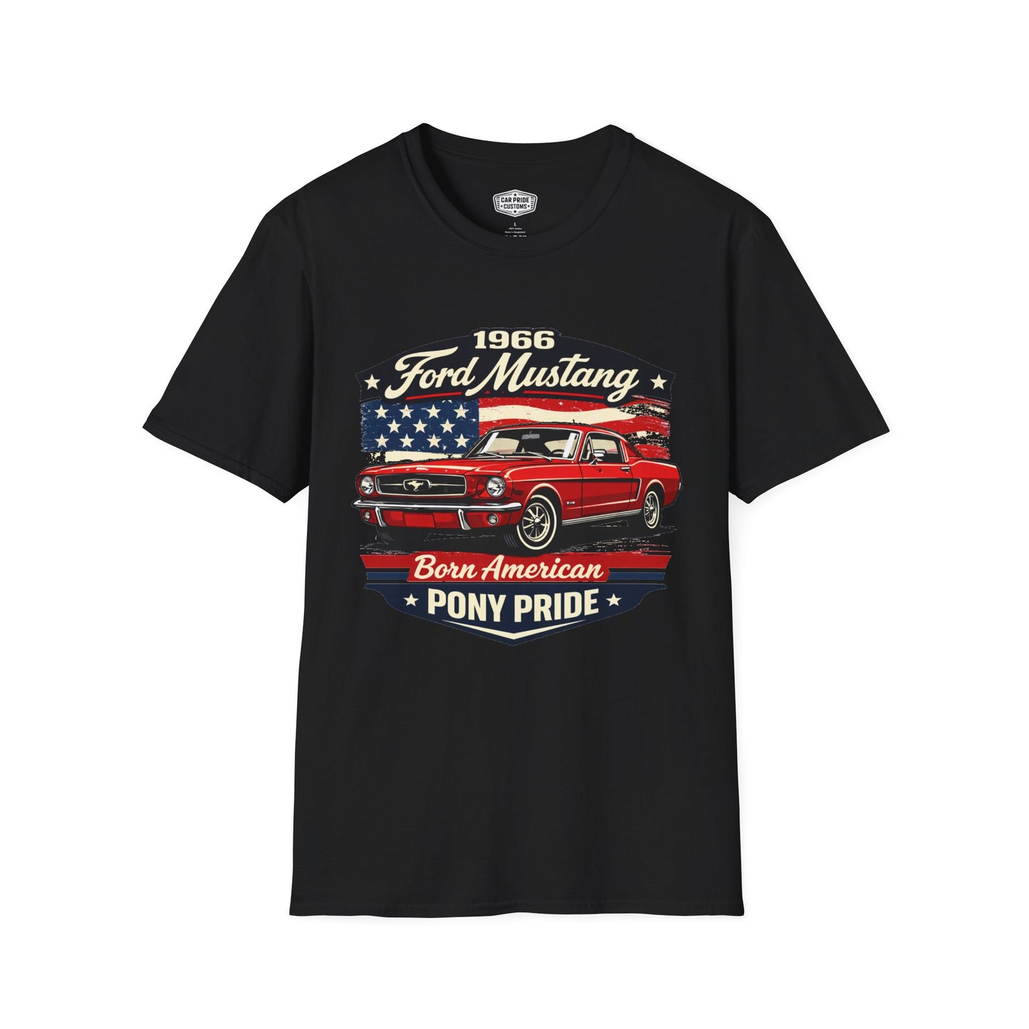 1966 Ford Mustang Red Pride - Standard Tee