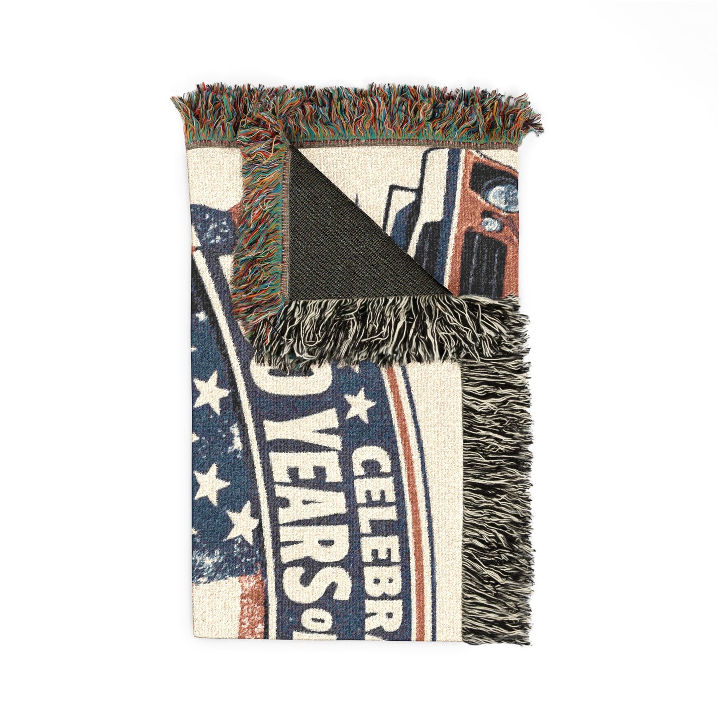 Trans AM Z28 Woven Throw Americana Patriotic Blanket | Automotive Home Decor | Collector Gift | Fathers Day Gift | Car Lover Gift