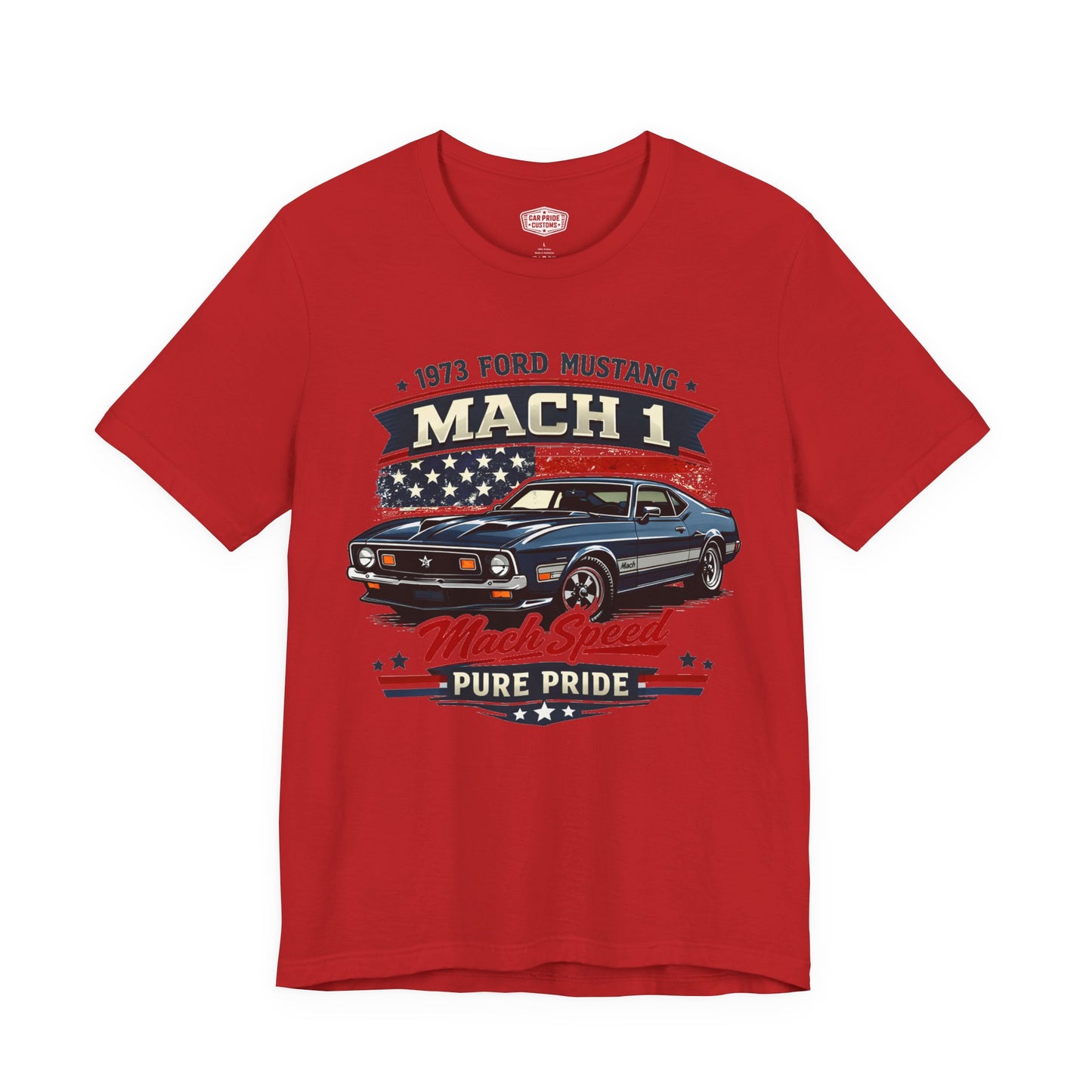 1973 Ford Mustang Mach 1 Pride - Premium Tee