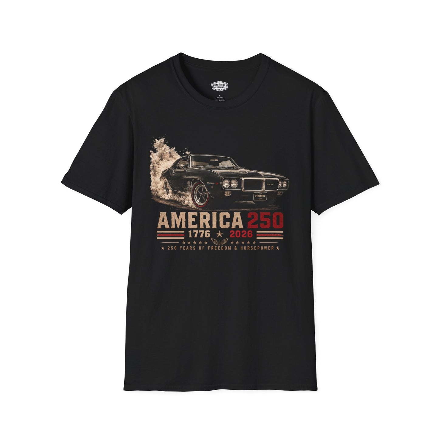 USA 250 Firebird Shirt | USA 250th Anniversary Gift | Classic Car Lover Shirt