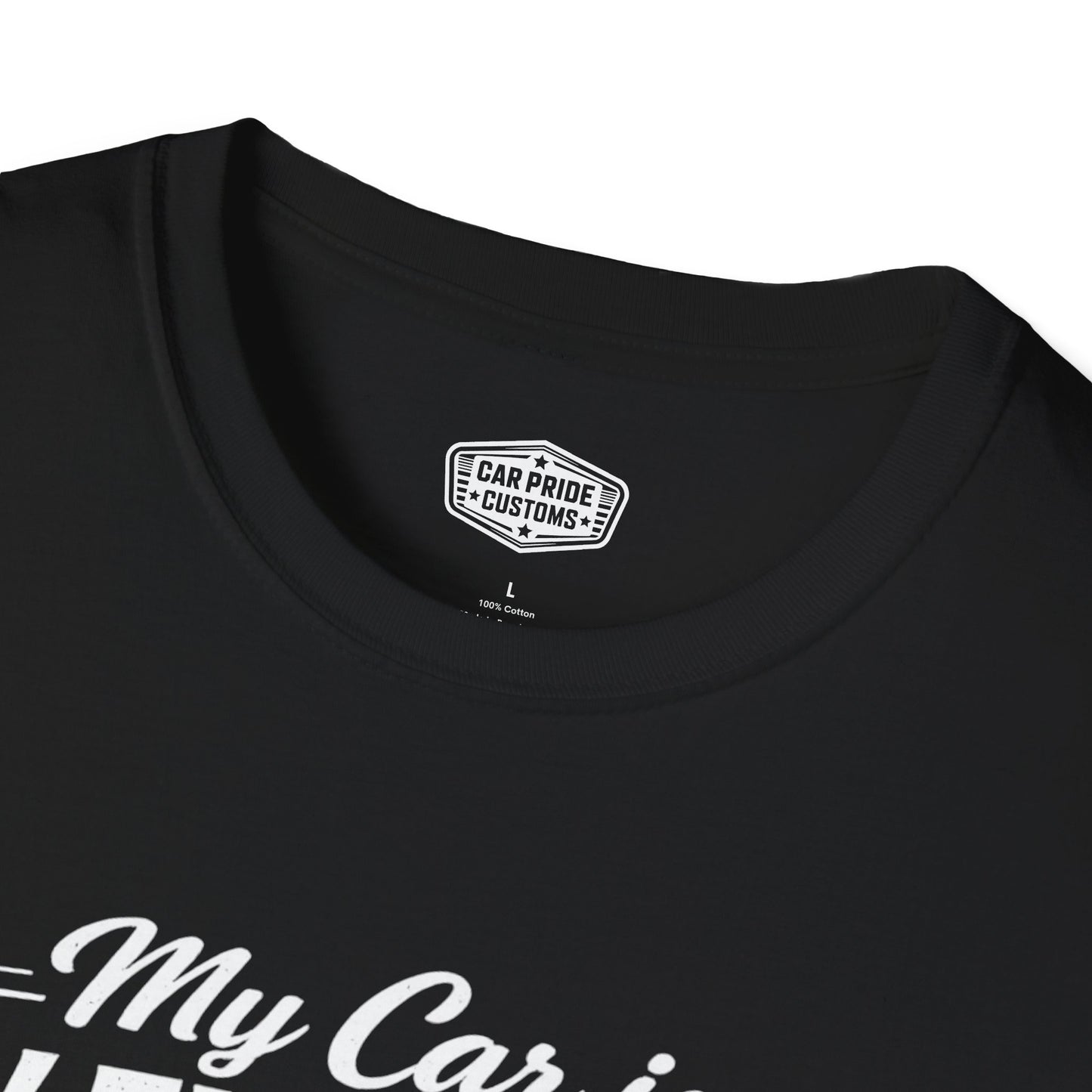 My Car is My Therapist | 1966 Chevy Nova T-Shirt | Funny Classic Muscle | Car Graphic Tee | Chevrolet Shirt