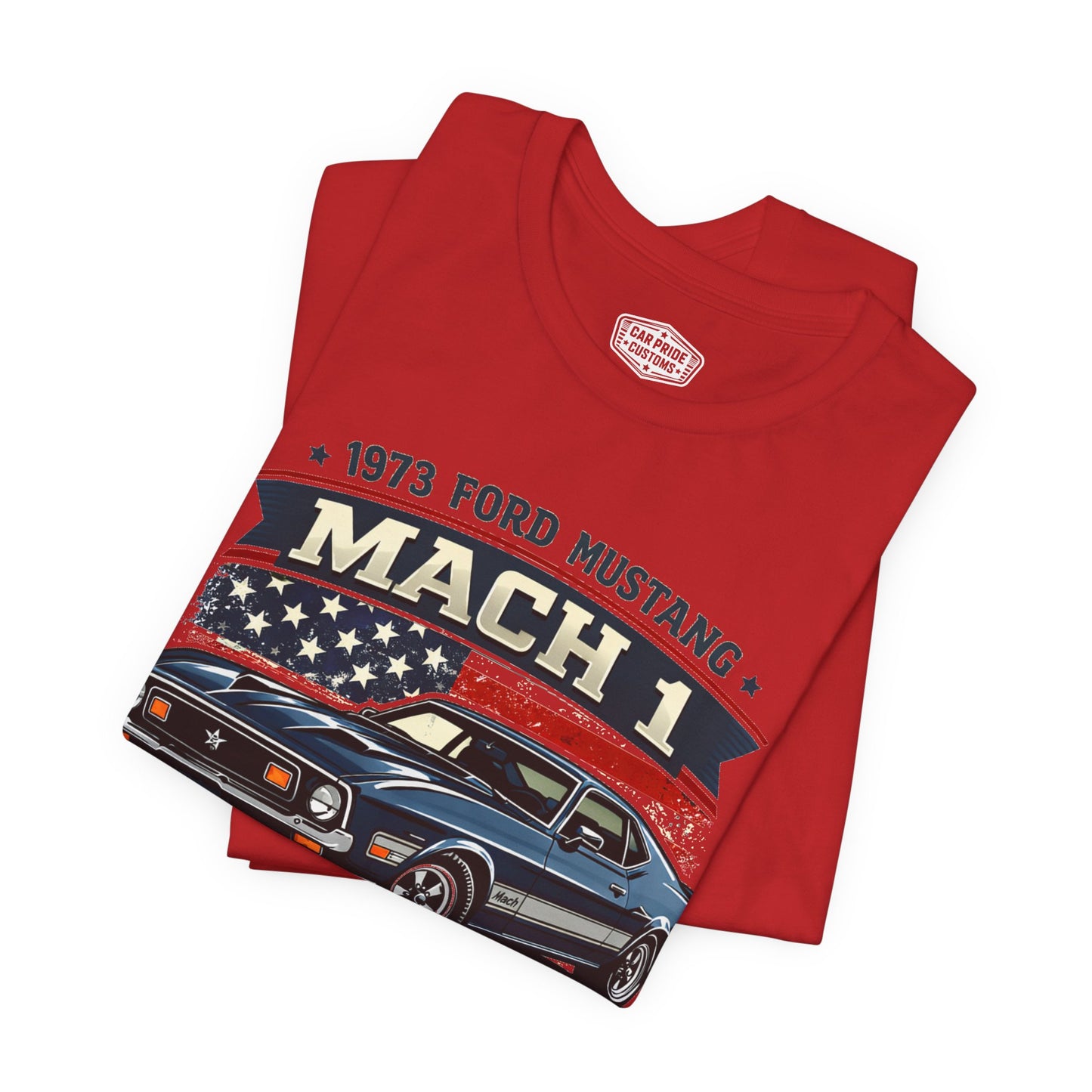 1973 Ford Mustang Mach 1 Pride - Premium Tee