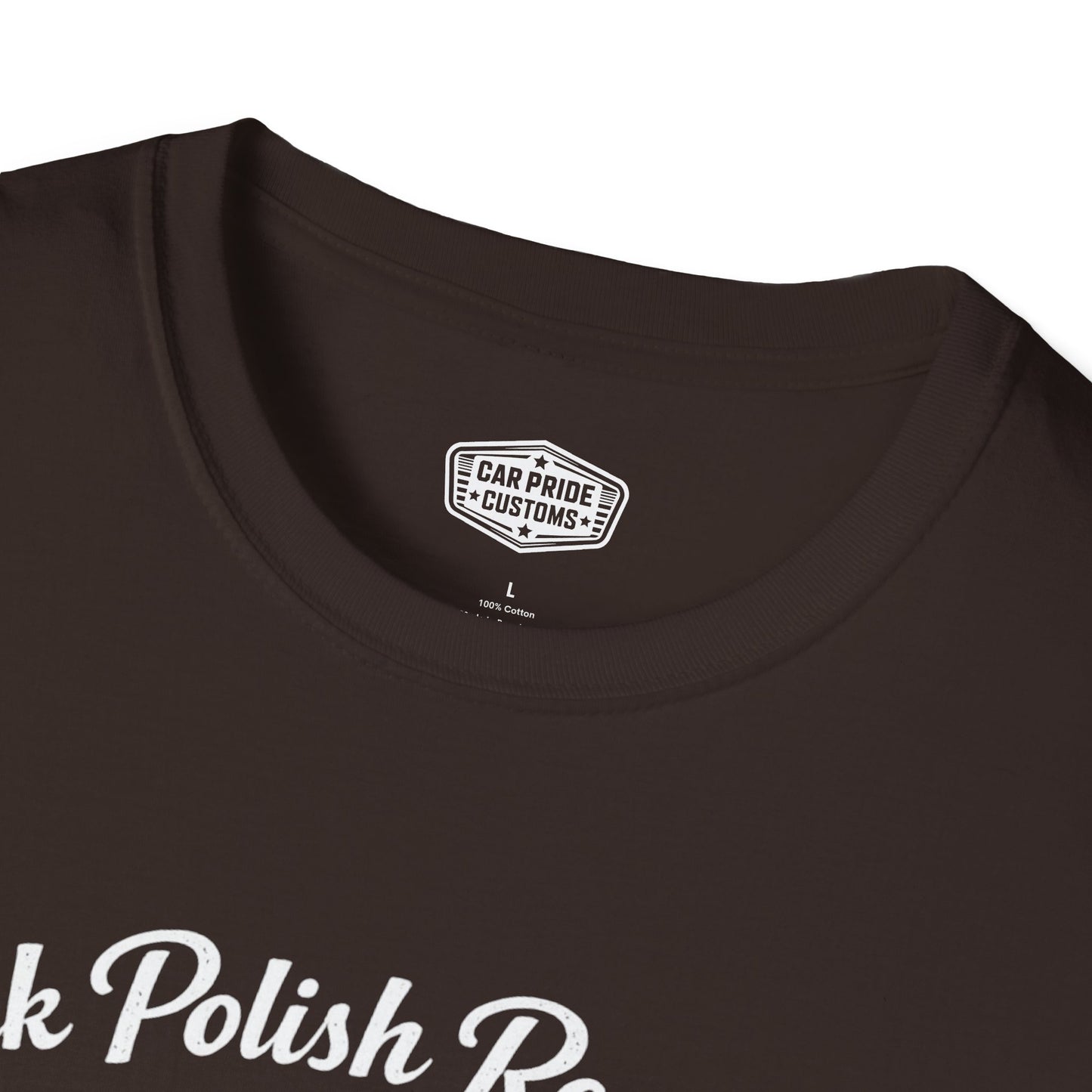 Park Polish Repeat | 1965 Ford Fairlane 500 T-Shirt | Funny Classic Ford Car Show Graphic Tee | Fairlane Shirt