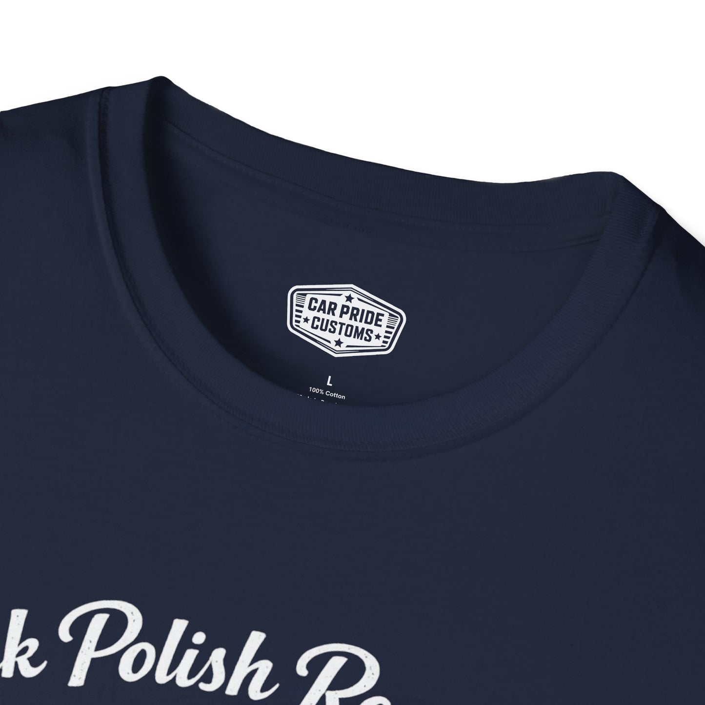 Park Polish Repeat | 1965 Ford Fairlane 500 T-Shirt | Funny Classic Ford Car Show Graphic Tee | Fairlane Shirt