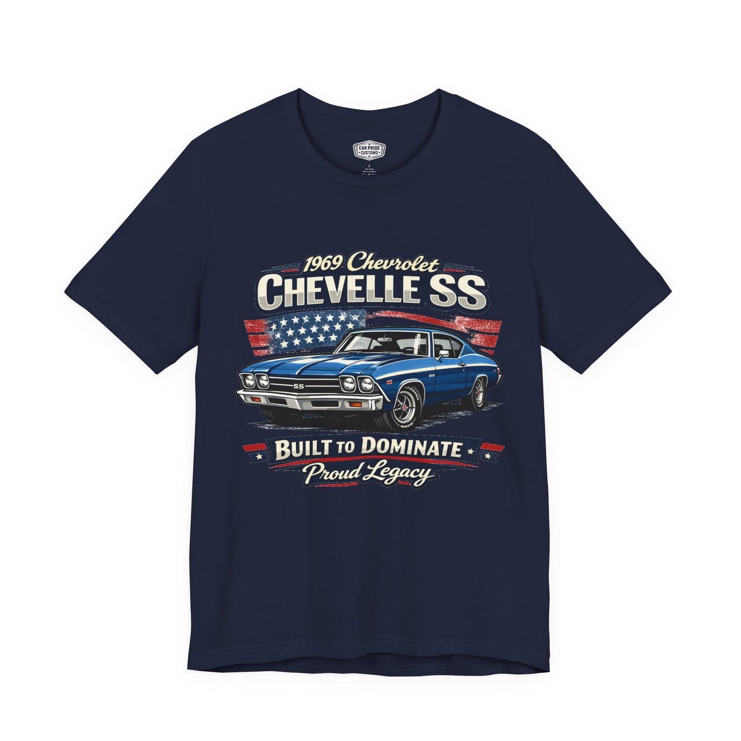1969 Chevrolet Chevelle SS Blue Pride - Premium Tee