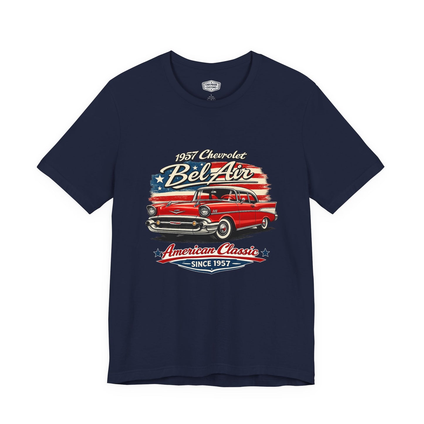 1957 Chevrolet Bel Air Red Pride - Premium Tee
