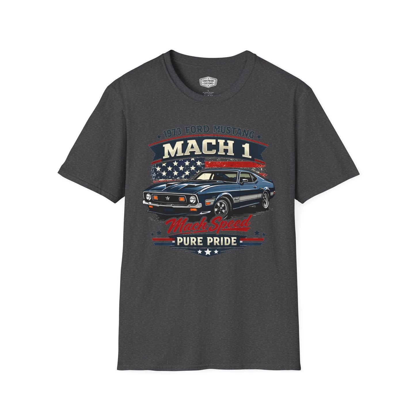 1973 Ford Mustang Mach 1 Pride - Standard Tee