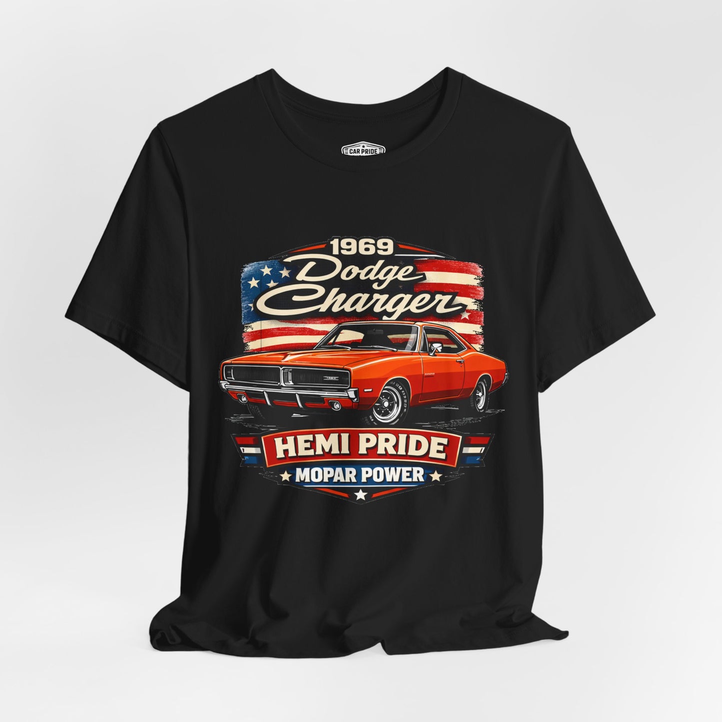 1969 Dodge Charger Orange Pride - Premium Tee