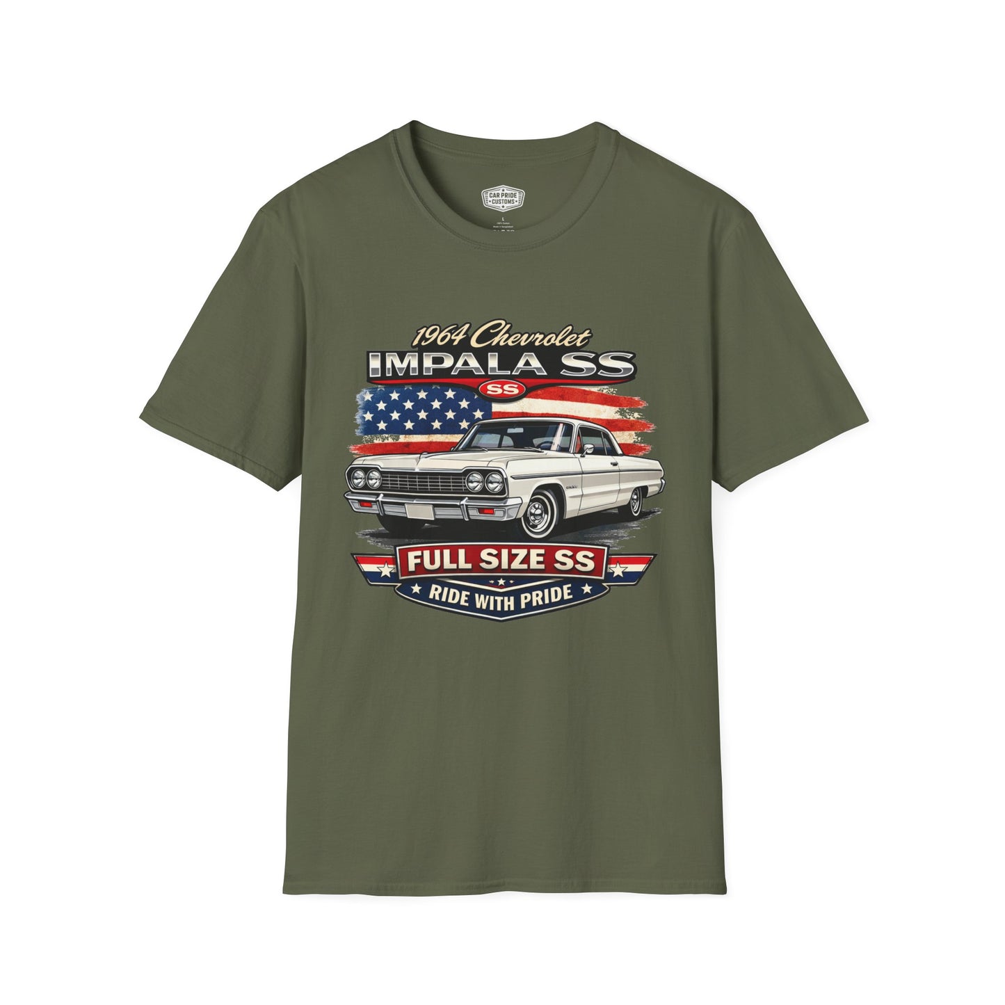 1964 Chevrolet Impala SS White Pride - Standard Tee