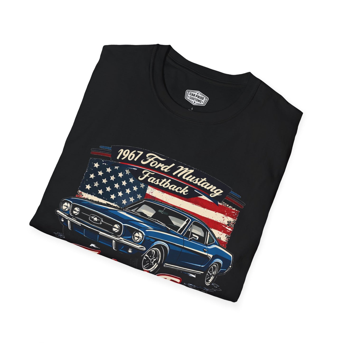 1967 Ford Mustang Fastback Pride - Standard Tee