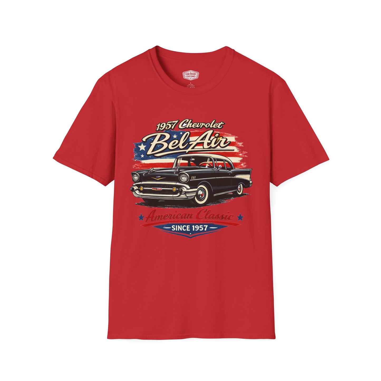 1957 Chevrolet Bel Air Black Pride - Standard Tee