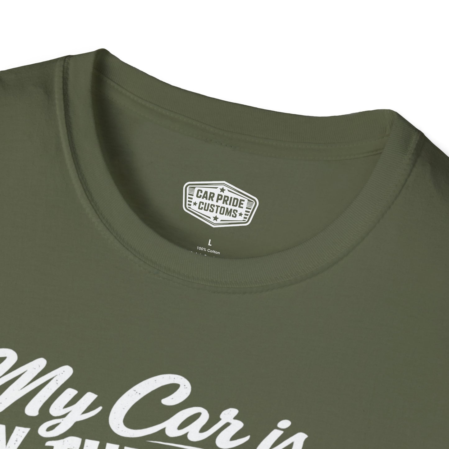 My Car is My Therapist | 1970 Dodge Challenger T-Shirt | Funny Mopar Muscle Car Graphic Tee | Classic Challenger Shirt