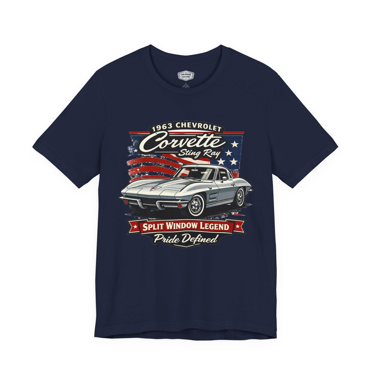 1963 Chevrolet Corvette Stingray Pride - Premium Tee