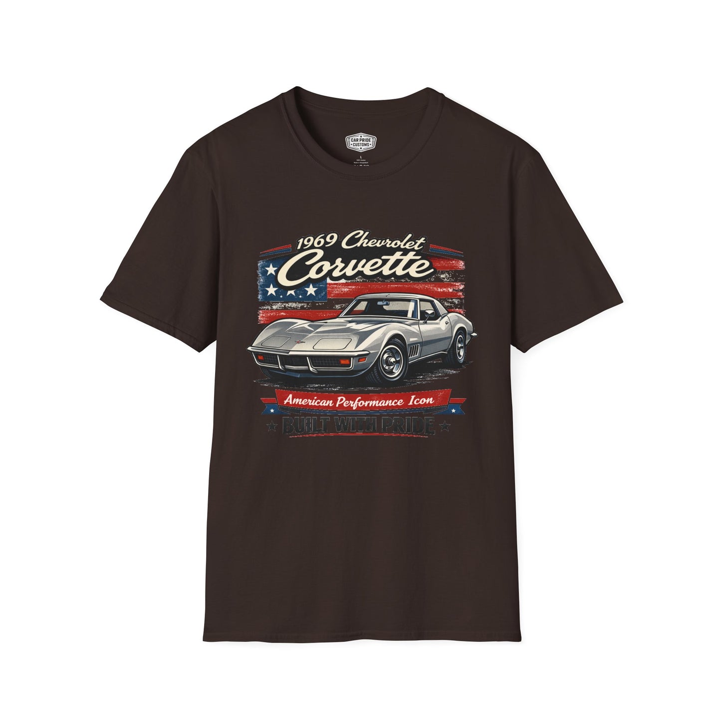 1969 Chevrolet Corvette Silver Pride - Standard Tee