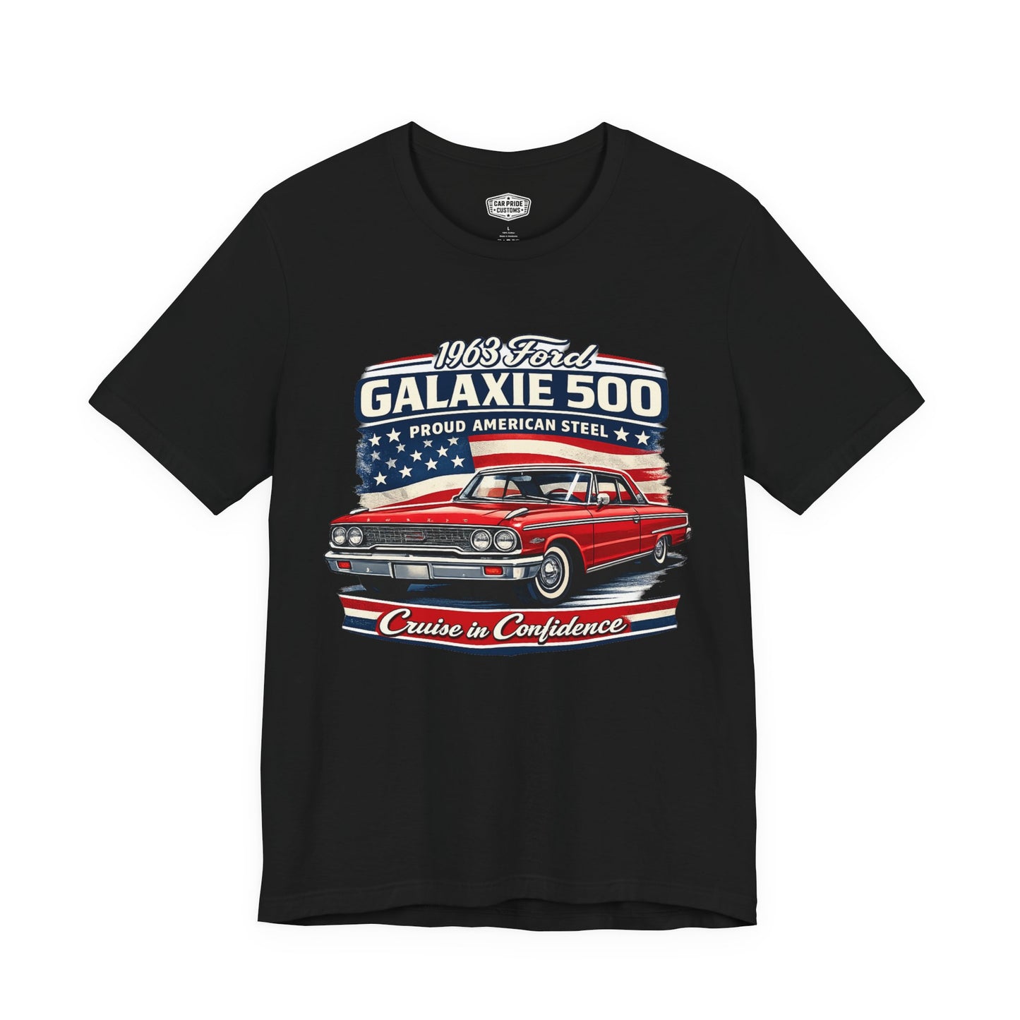 1963 Ford Galaxy 500 Red Pride - Premium Tee