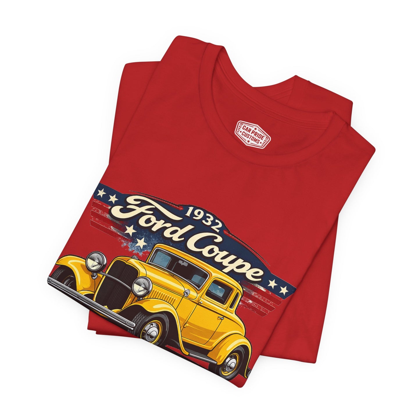 1932 Ford Coupe Yellow Pride - Premium Tee