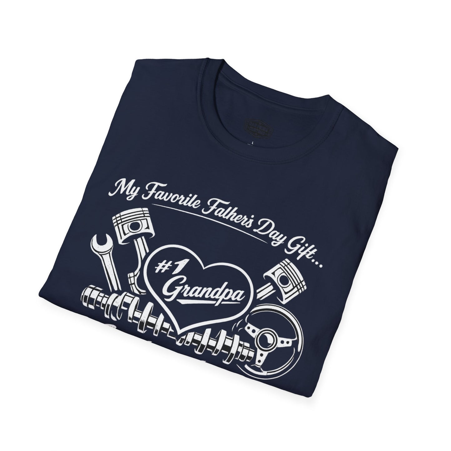 #1 Gramps Car Shirt | Funny Grandpa Gift | Father’s Day Shirt | Car Lover Tee
