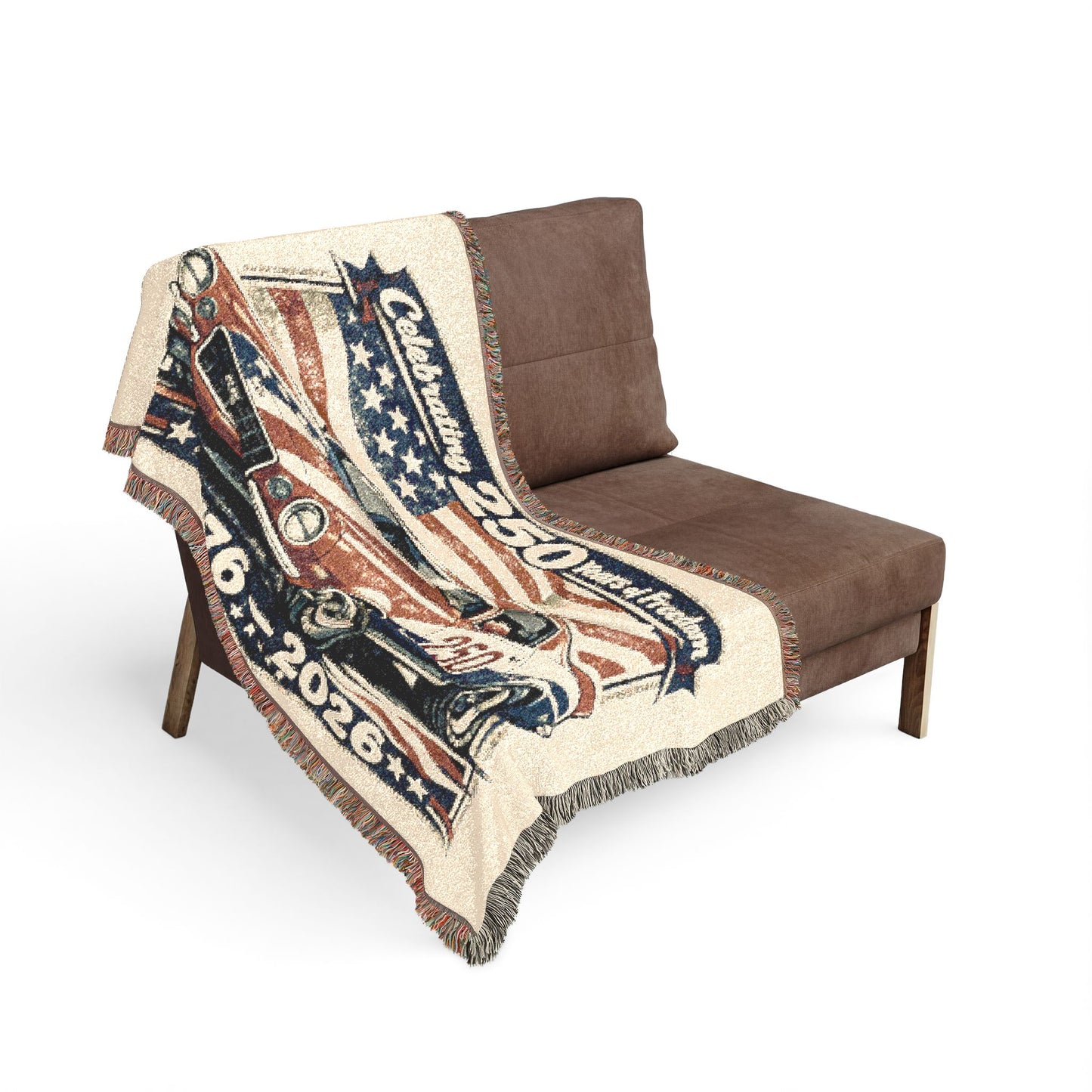 Camaro SS Woven Throw Americana Patriotic Blanket | Automotive Home Decor | Collector Gift | Fathers Day Gift | Car Lover Gift
