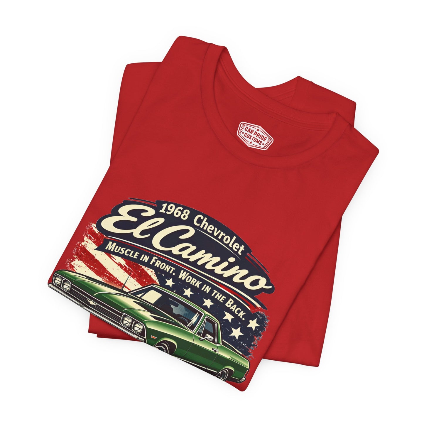 1968 Chevrolet El Camino Green Pride - Premium Tee