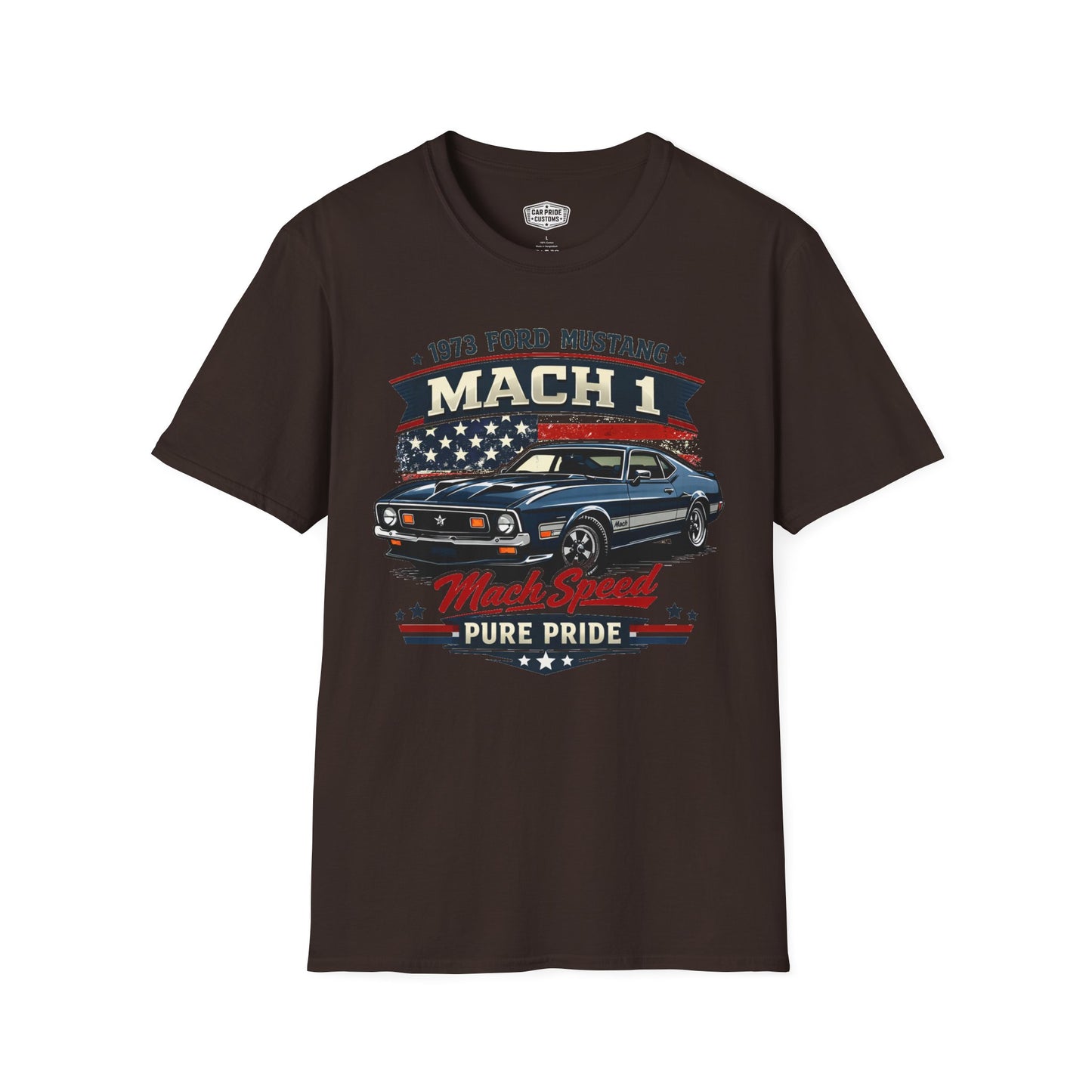1973 Ford Mustang Mach 1 Pride - Standard Tee