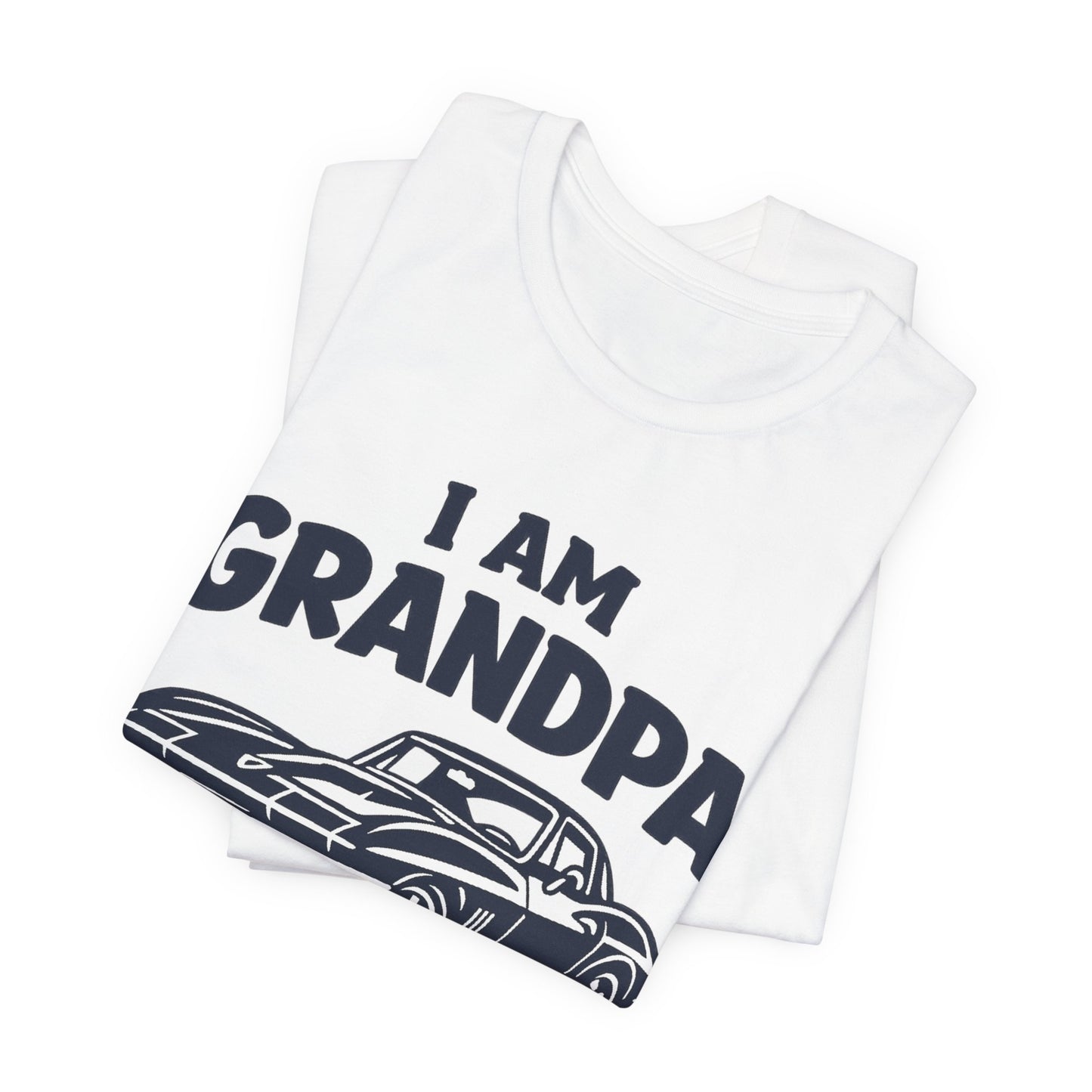 Funny Car T-Shirt | Classic Car Grandpa T-Shirt| Grandpa Car Lover Gift | 1967 Chevrolet Corvette | I am Grandpa