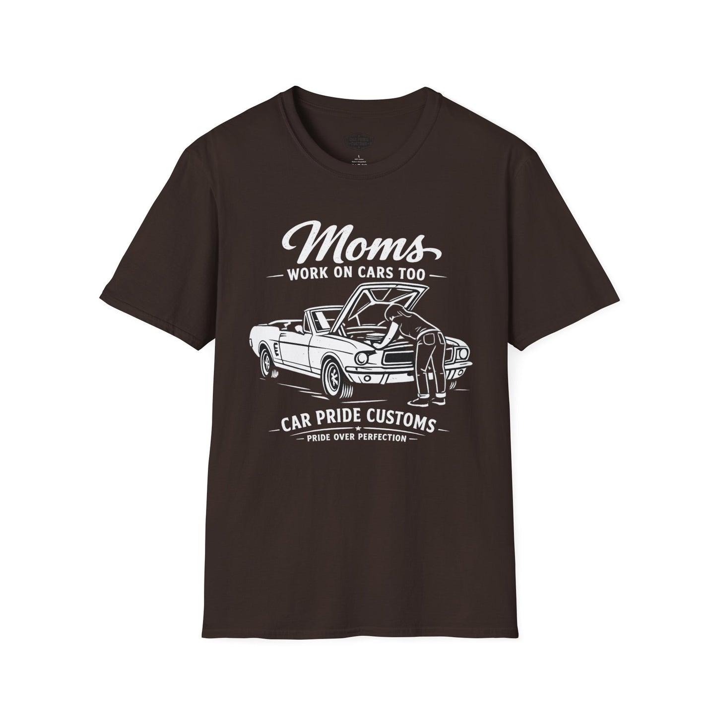 Funny Mom Car Shirt | Mother's Day Gift | Car Mom T-Shirt | Automotive Tee | Moms Work On Cars Too