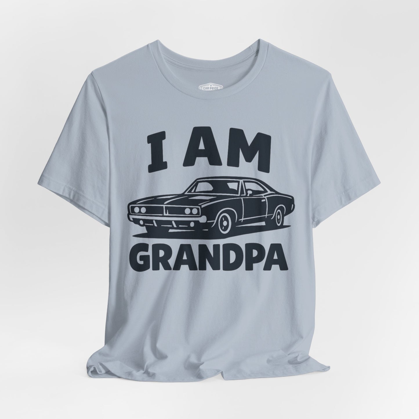 Funny Car T-Shirt | Classic Car Grandpa T-Shirt| Grandpa Car Lover Gift | 1968 Dodge Charger | I am Grandpa