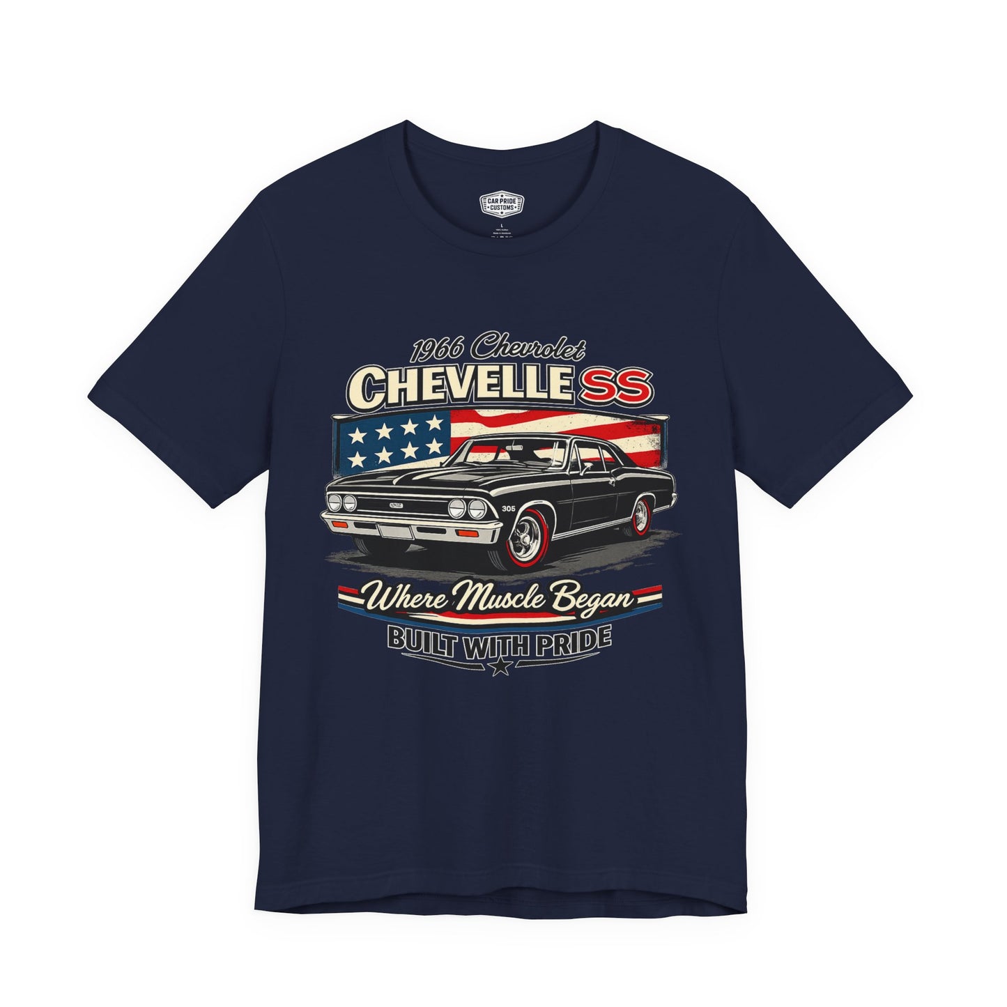 1966 Chevrolet Chevelle SS Black Pride - Premium Tee