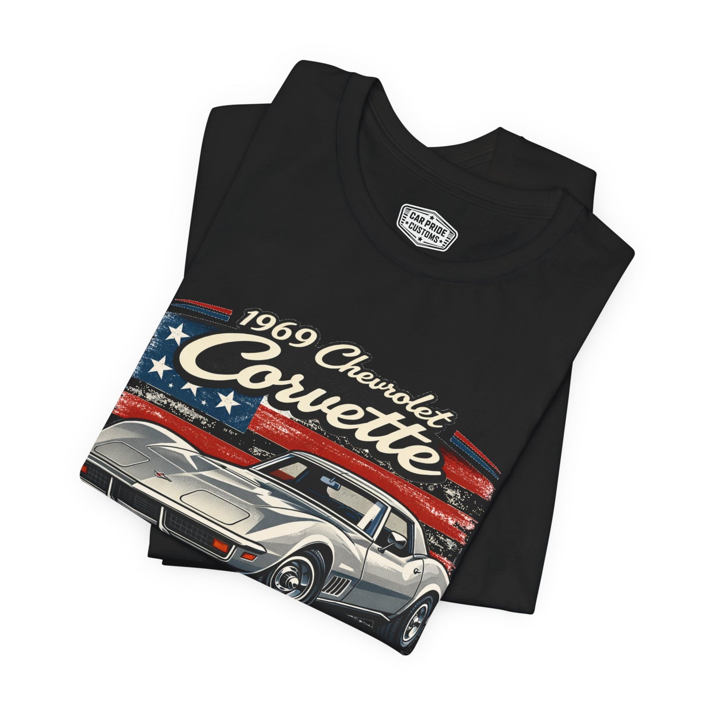 1969 Chevrolet Corvette Silver Pride - Premium Tee
