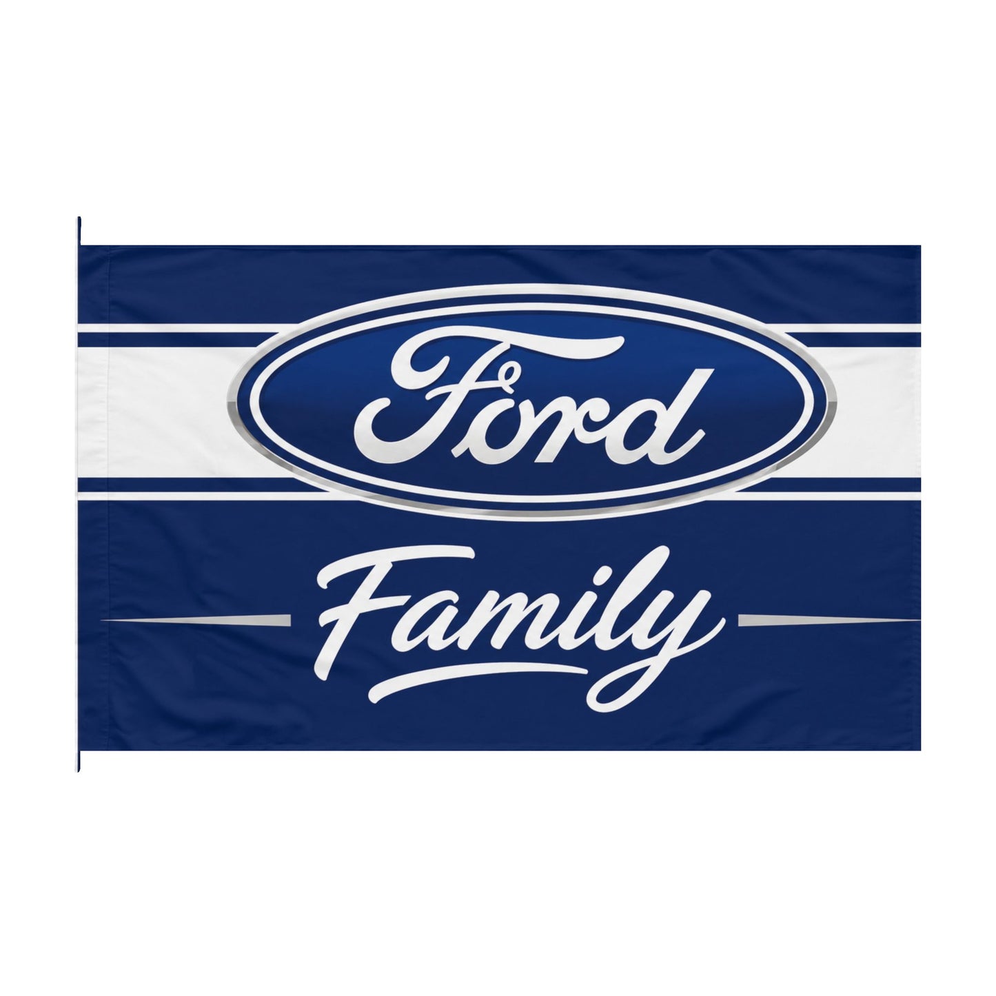 Ford Family Flag | Ford Garage Banner | Truck & Mustang Enthusiast Decor| 60"x36"