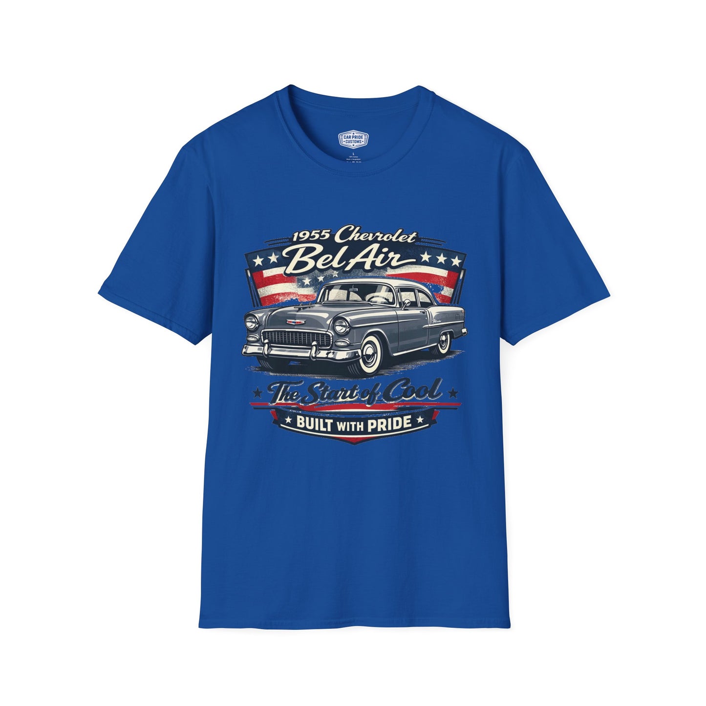 1955 Chevrolet Bel Air Grey Pride - Standard Tee