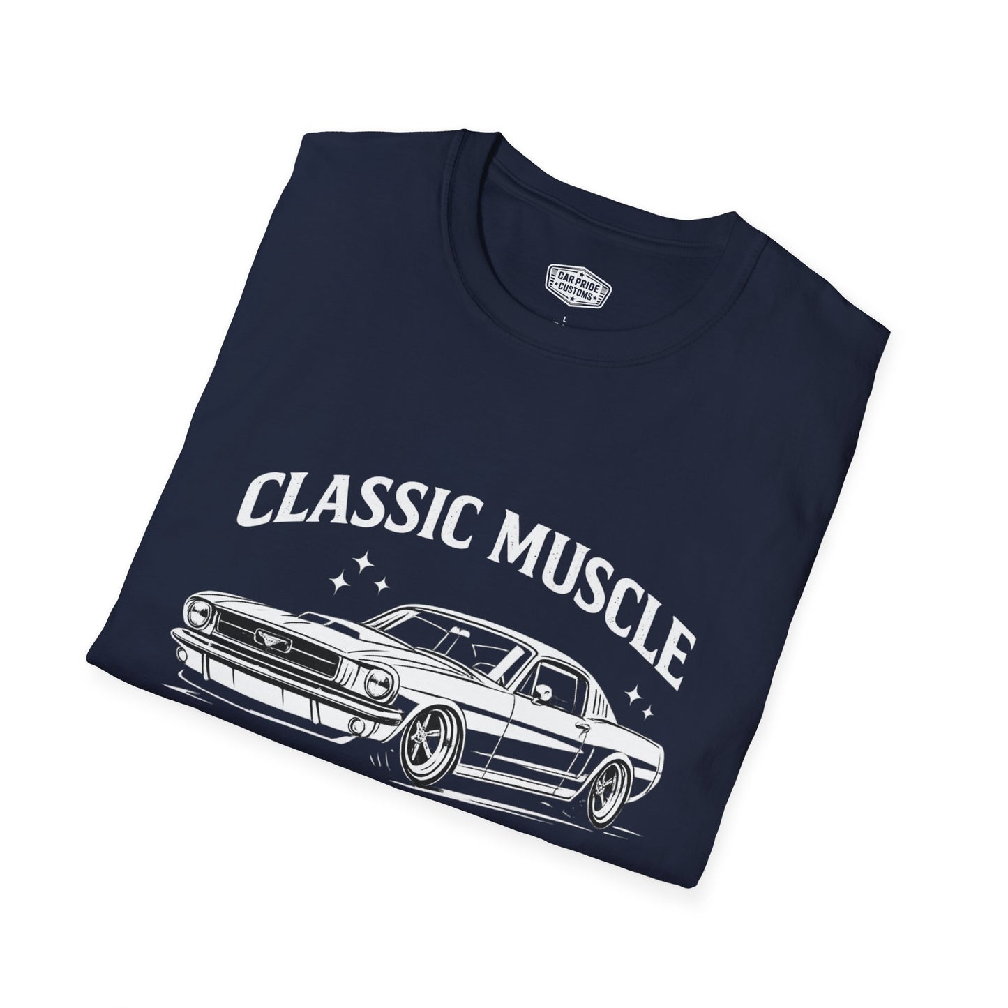 Classic Muscle | 1966 Ford Mustang T-Shirt | Legendary Performance Pony Car Graphic Tee | Ford Mustang Shirt