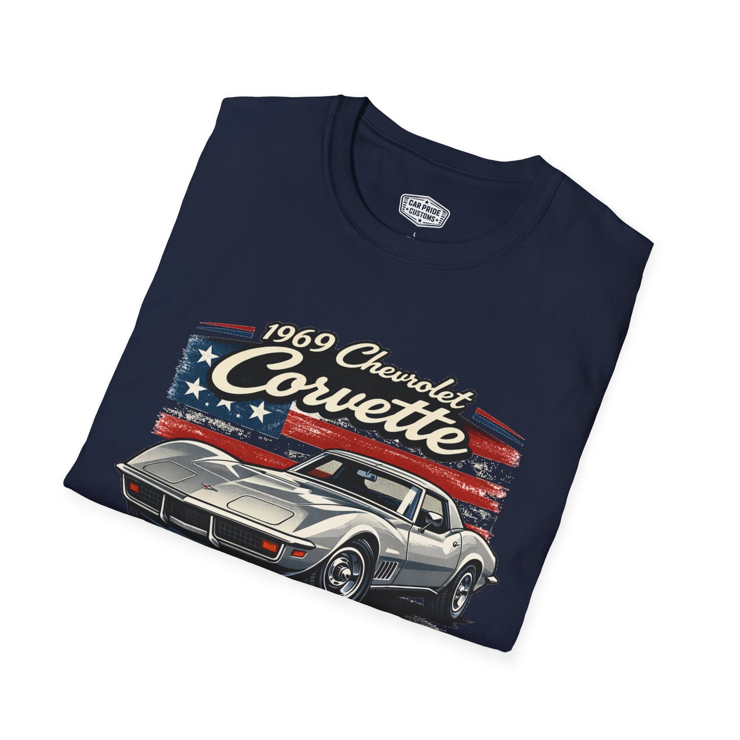 1969 Chevrolet Corvette Silver Pride - Standard Tee
