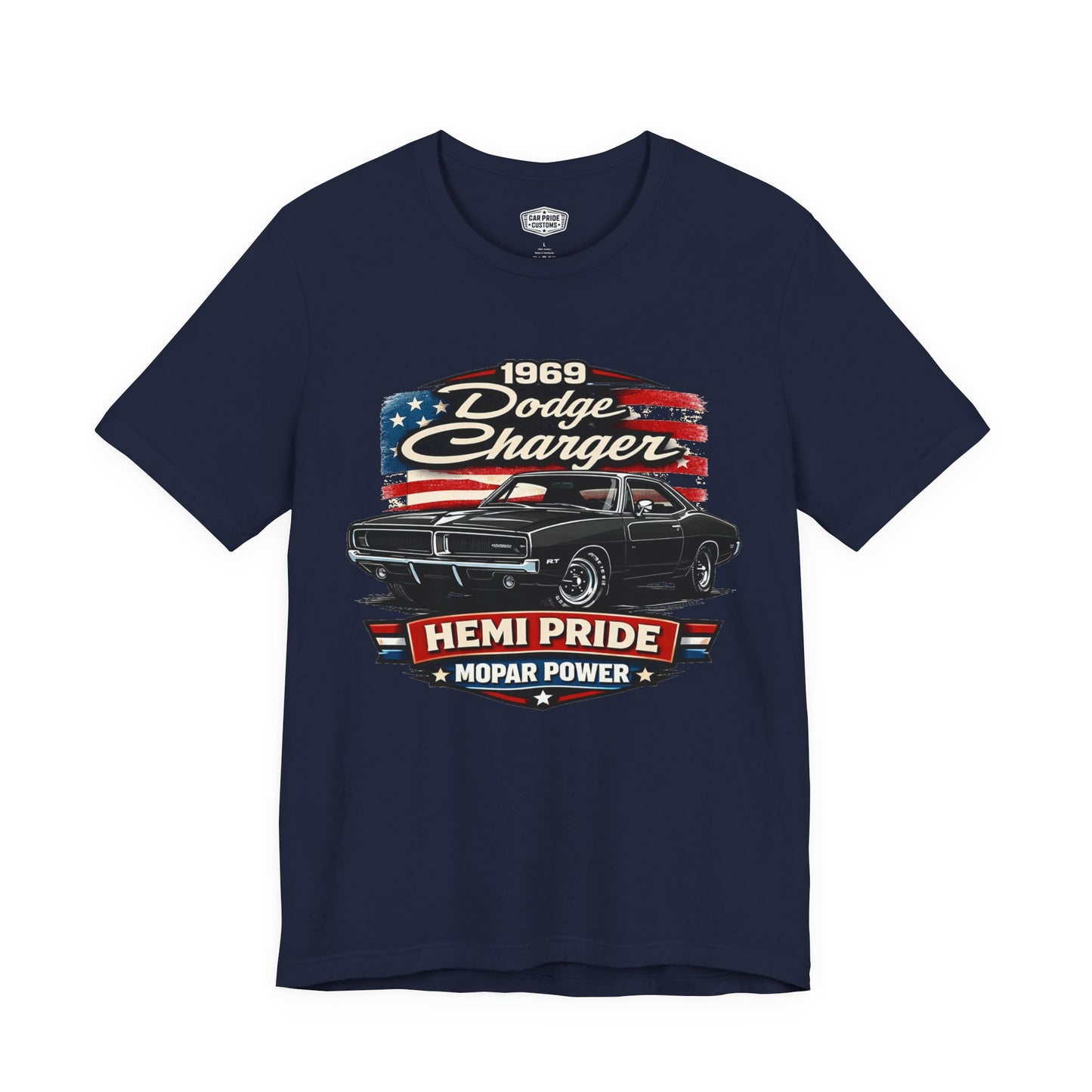 1969 Dodge Charger Black Pride - Premium Tee
