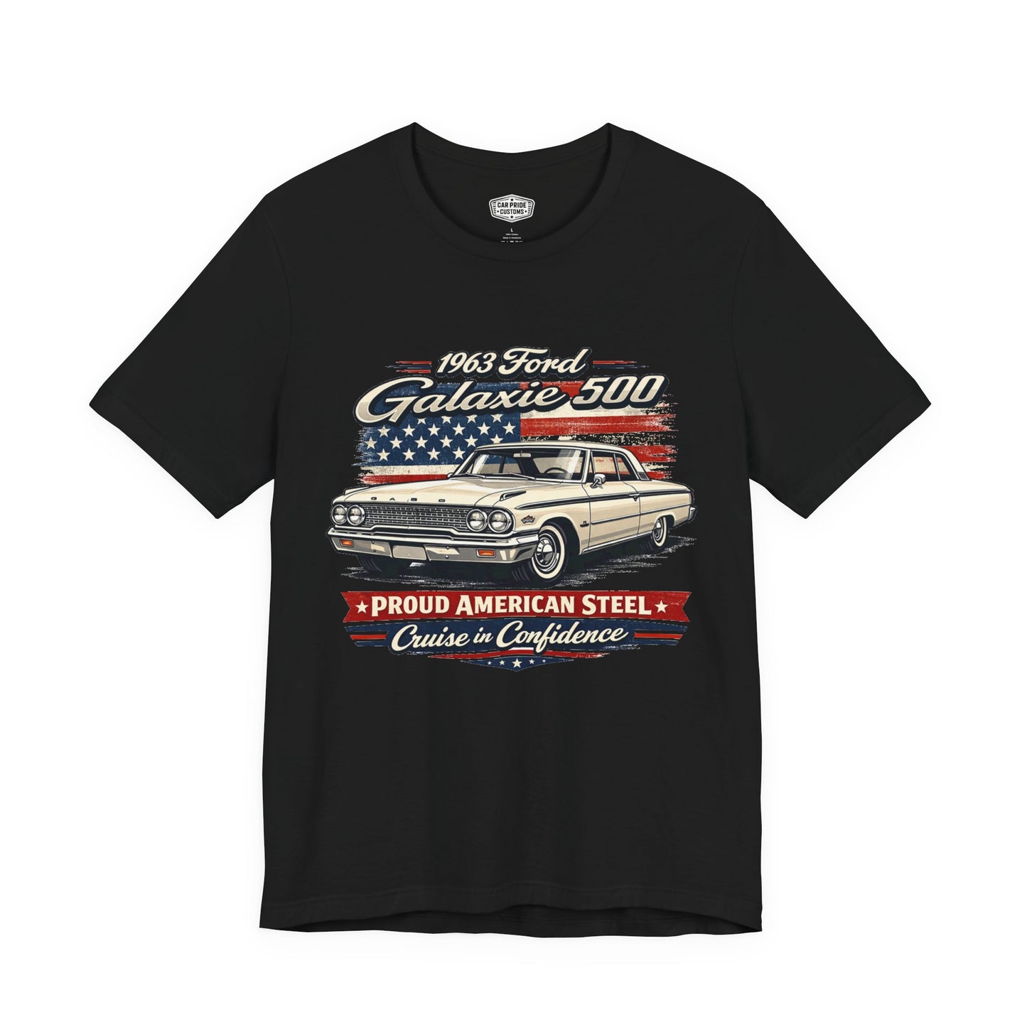 1963 Ford Galaxy 500 Yellow Pride - Premium Tee