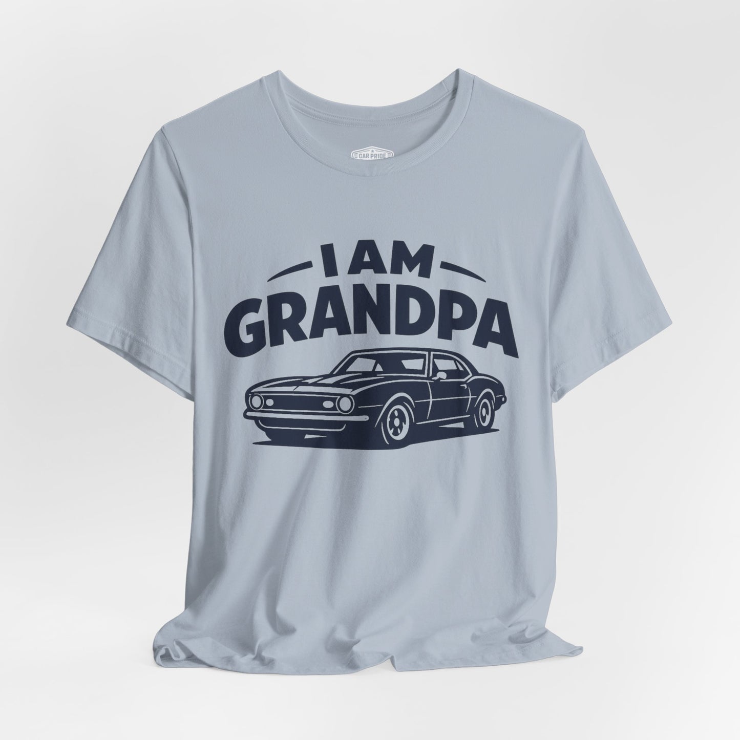 Funny Car T-Shirt | Classic Car Grandpa T-Shirt| Grandpa Car Lover Gift | 1968 Chevrolet Camaro | I am Grandpa