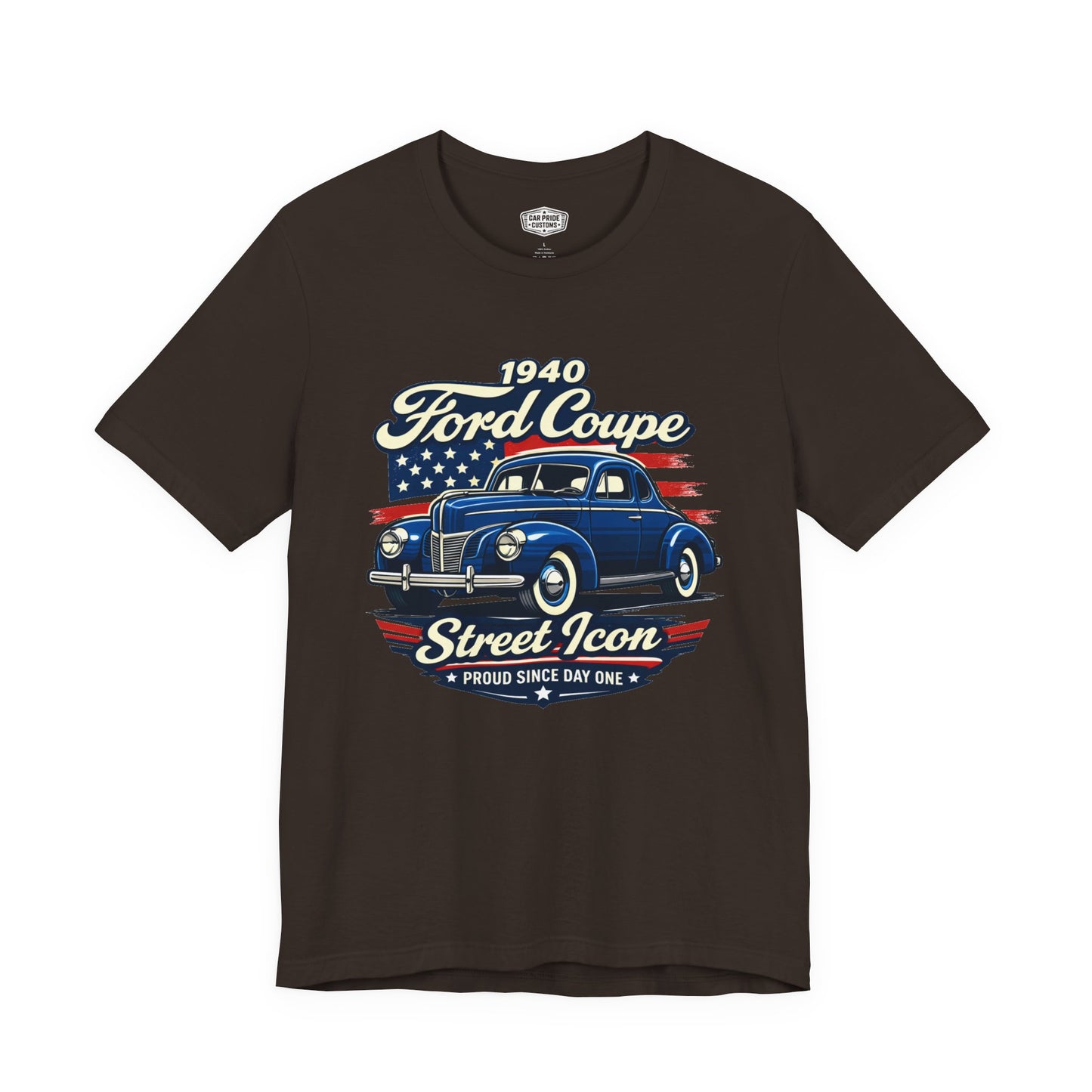 1940 Ford Coupe Blue Pride - Premium Tee