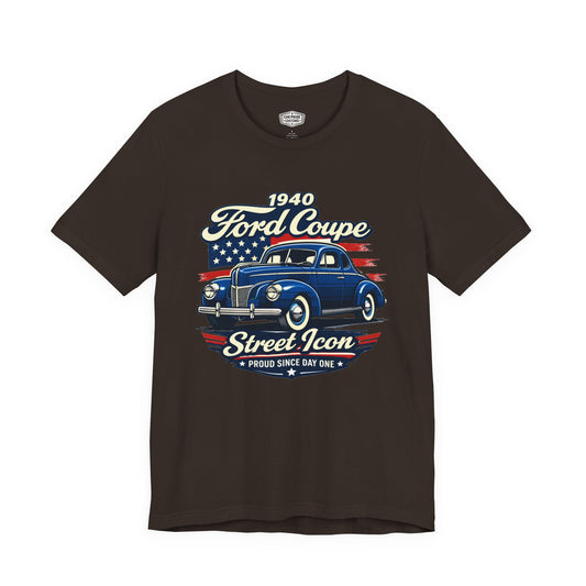 1940 Ford Coupe Blue Pride - Premium Tee