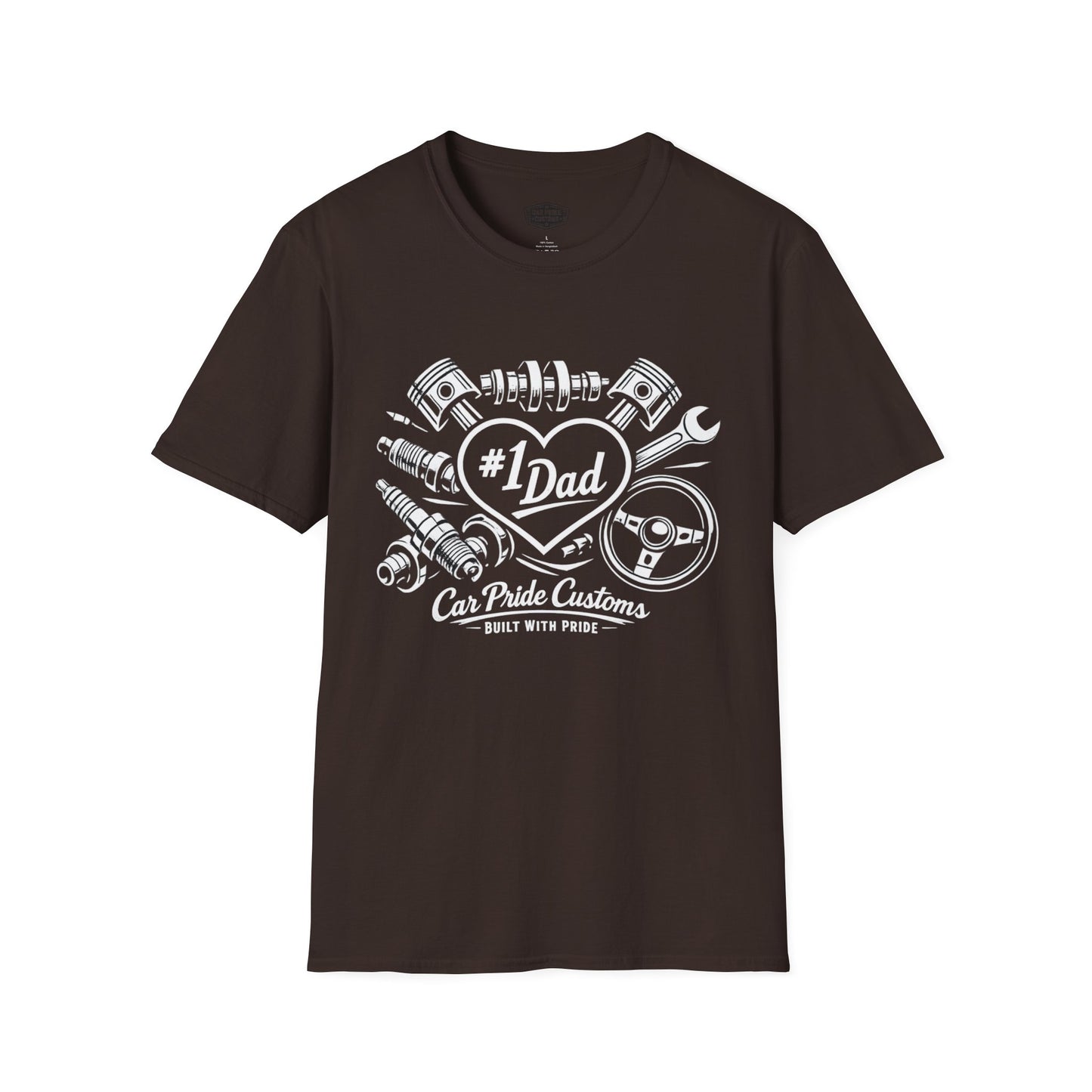 #1 Dad Car Shirt | Father’s Day Gift | Car Lover Shirt | Automotive Tee
