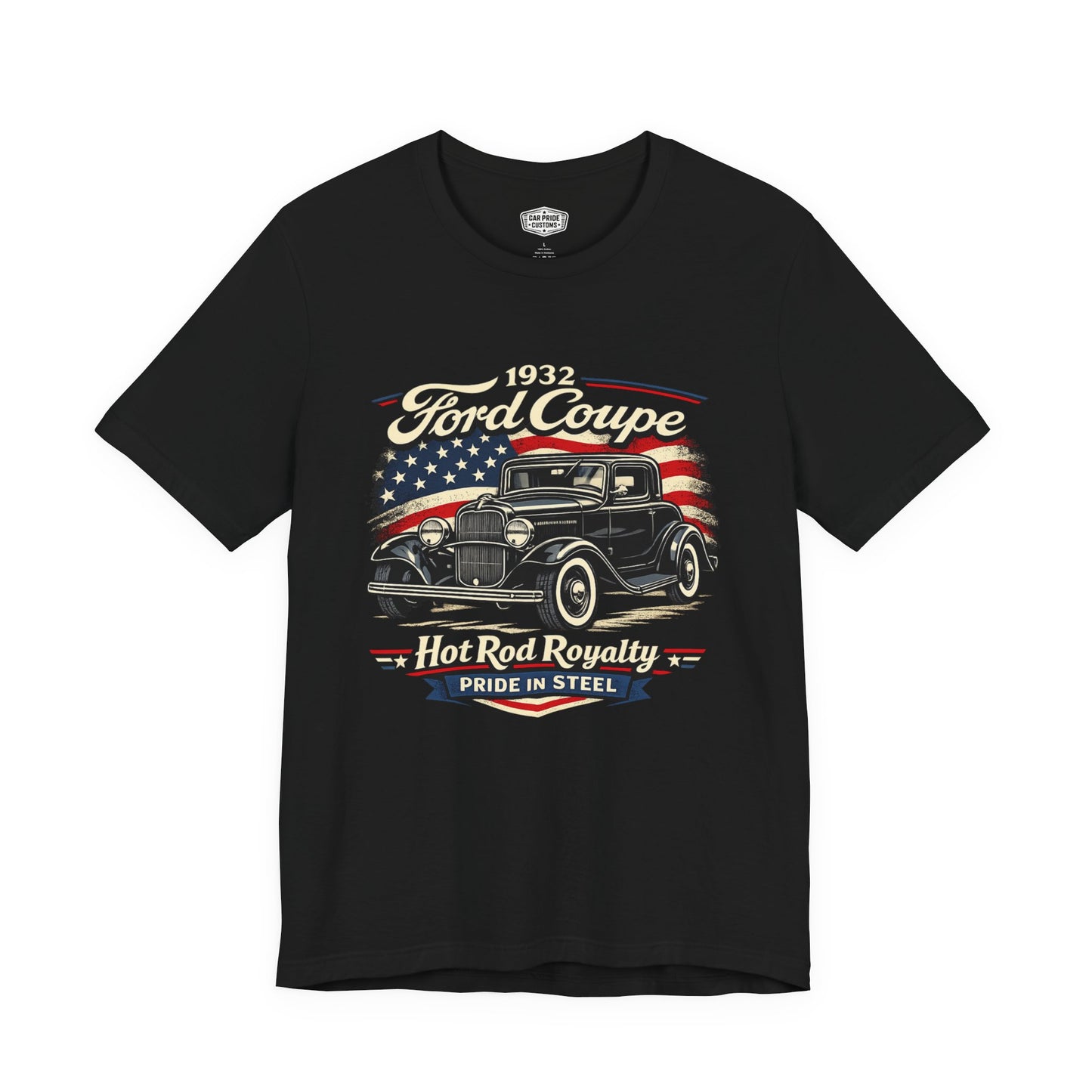 1932 Ford Coupe Black Pride - Premium Tee