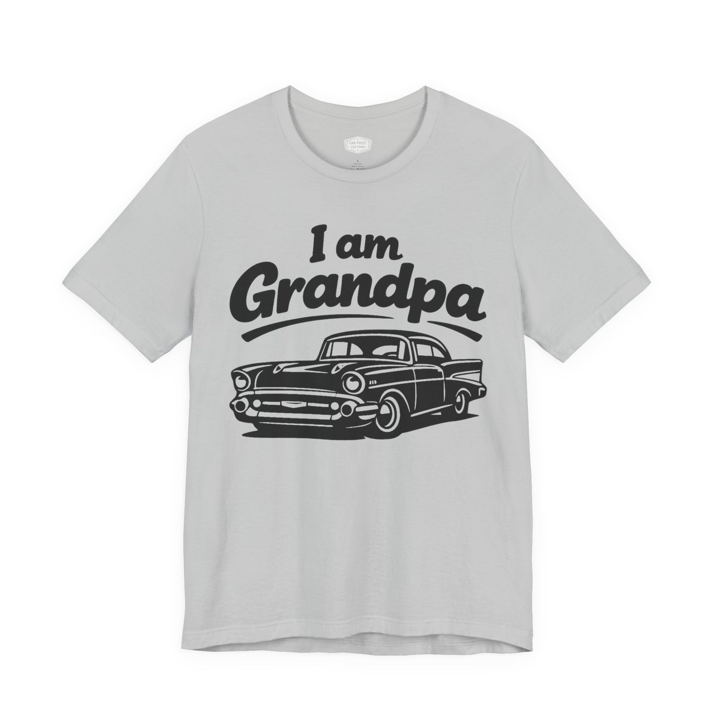 Funny Car T-Shirt | Classic Car Grandpa T-Shirt| Grandpa Car Lover Gift | 1957 Chevrolet Bel Air | I am Grandpa